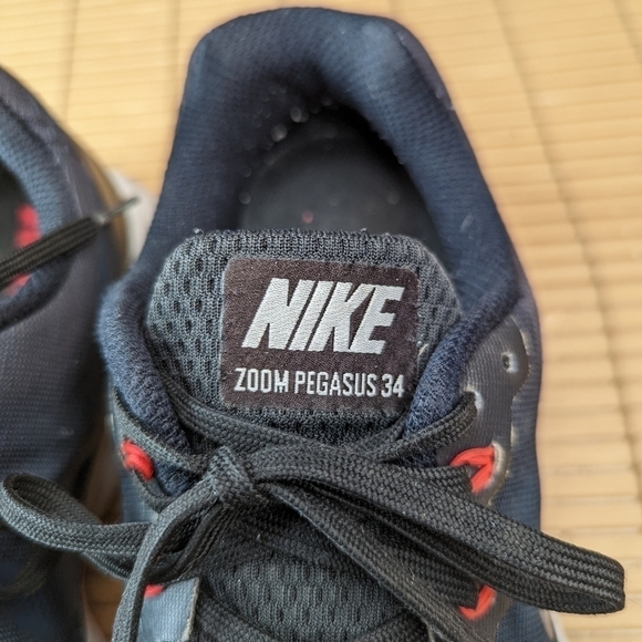 Nike Mens Air Zoom Pegasus 34 880555-014 Black Running Shoes Sneakers Size 11.5 main image 7
